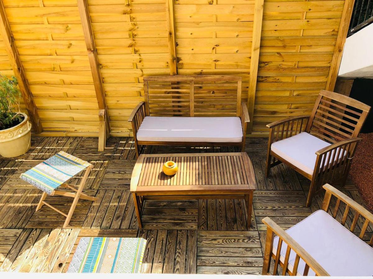 Charmant appartement équipé avec grande terrasse Marseillan  Exterior foto